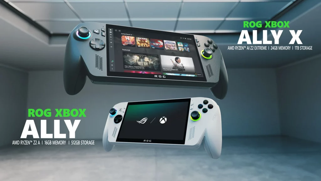 Xbox Ally ROG Consoles Portables Microsoft