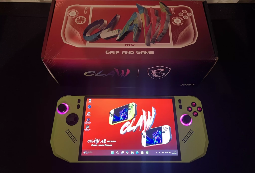 Test MSI Claw A8 BZ2EM-040FR plus puissante, plus endurante, plus convaincante