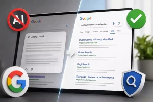 Google impose ses réponses IA sans bouton Off, les internautes doivent ruser