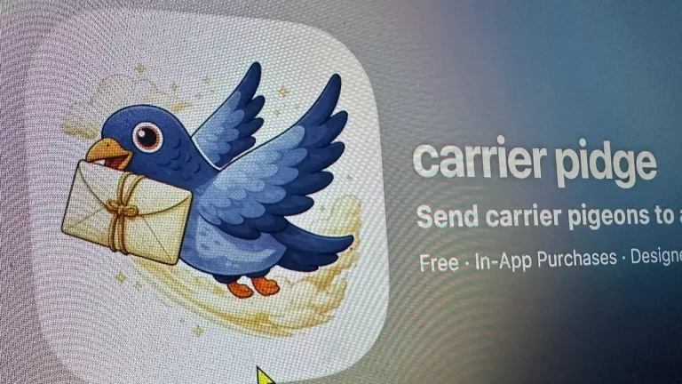 Carrier Pidge ralentit vos textos et peut en perdre 1 sur 500 en route