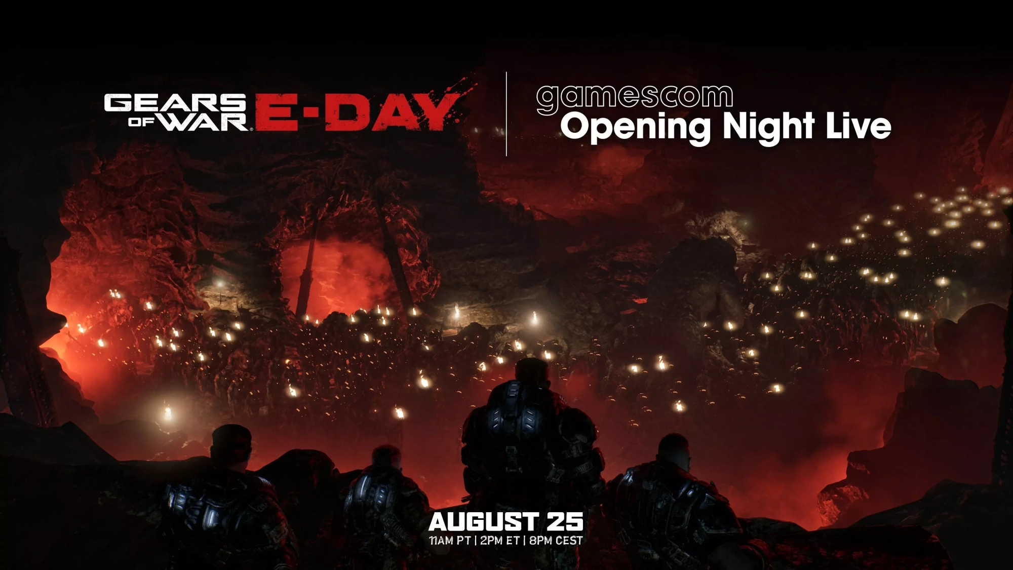 Marcus Fenix et Dom Santiago dans Gears of War E-Day