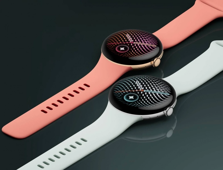 Google Pixel Watch 5 en versions 41 mm et 45 mm