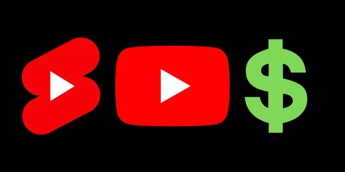 Logo YouTube avec les nouveaux seuils de 8 000 heures et 20 millions de vues Shorts