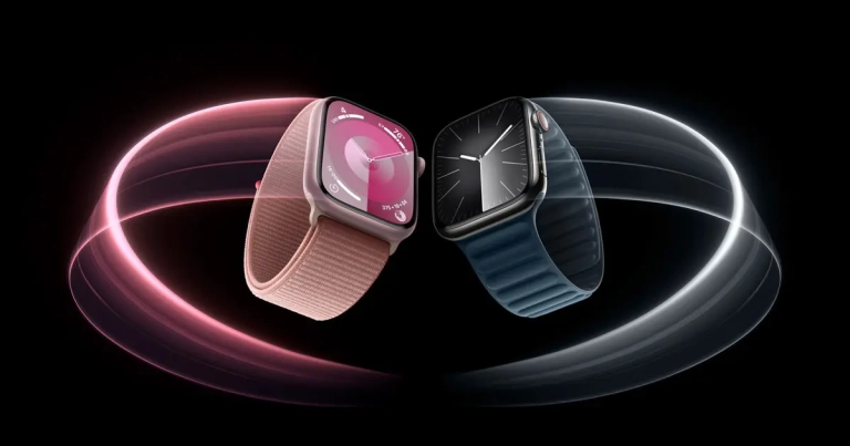 Apple Watch Series 12 utilisant Siri Recap pour résumer une conversation