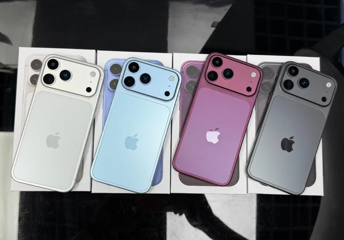 Maquettes de l’iPhone 18 Pro montrant les différents coloris attendus avant la keynote Apple