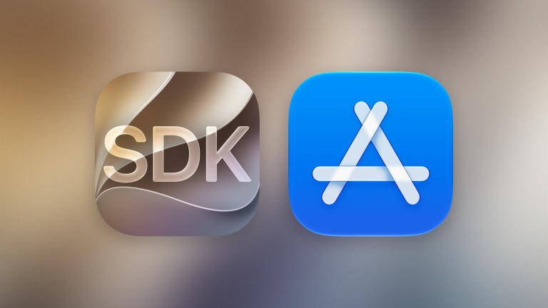 Icônes du SDK iOS et de l’App Store d’Apple, illustrant le renforcement des règles contre les deepfakes intimes