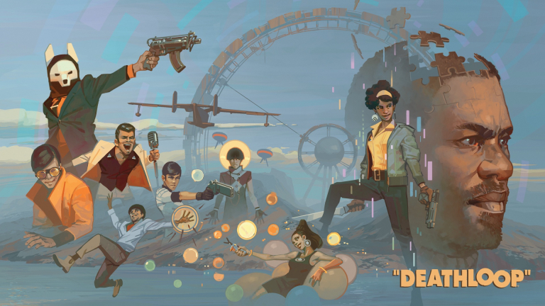Illustration du jeu Deathloop développé par Arkane Lyon, studio français concerné par un projet de fermeture