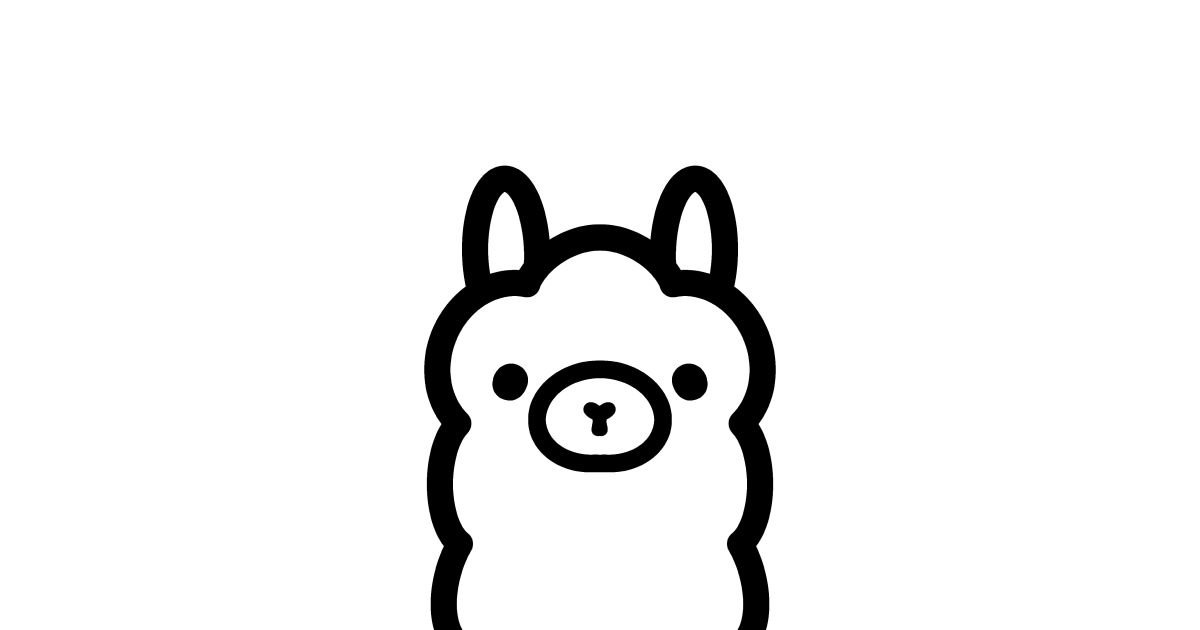 Logo d'Ollama, l'outil pour faire tourner une IA en local