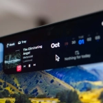 Dynamic Island autour de l’encoche d’un MacBook avec Notchy