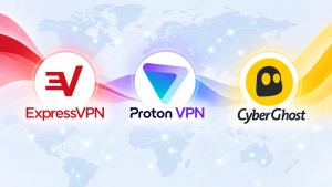 Comparatif VPN mensuel pas cher : Proton VPN, CyberGhost et ExpressVPN en 2026