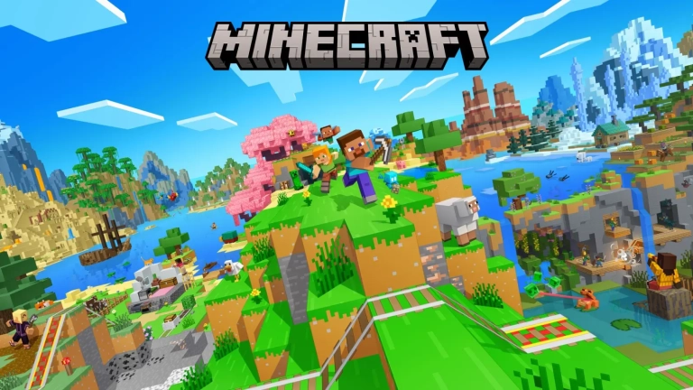 Minecraft sur Nintendo Switch 2 avec les graphismes Vibrant Visuals améliores